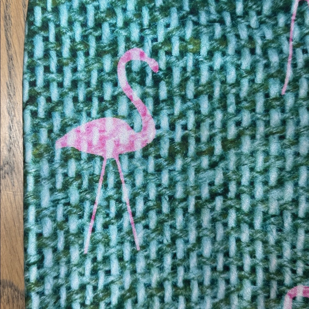 Goldsheep Women’s Flamingo Print Leggings Size Small - Picture 5 of 9
